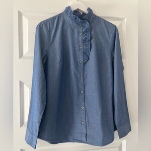 JCREW FACTORY | Eyelet Embellished Button Down M 📚